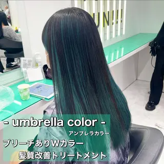 ロング カラー ボブカットモデル 募集中　ukaのヘアスタイル