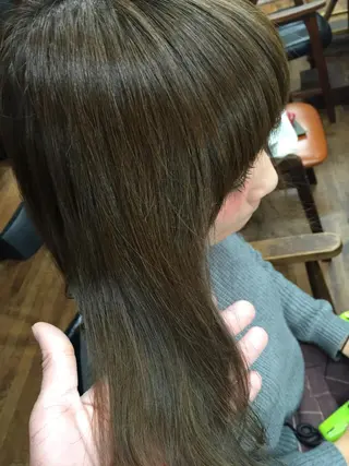 ミディアム 中村 海のヘアスタイル