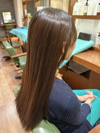 ロング パーマ 武藤 虎太朗のヘアスタイル