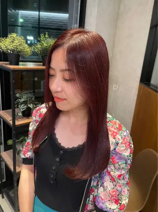 ロング カラー ヘアアレンジ yuuri🎀/大宮 /韓国ヘア/レイヤーのヘアスタイル