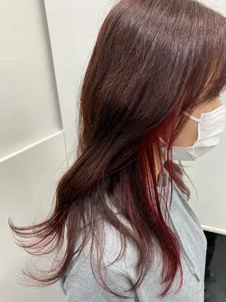 カラー Luce 杉本のヘアスタイル