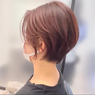 ショート カラー ショートヘア、ボブ こやさん　コヤマのヘアスタイル