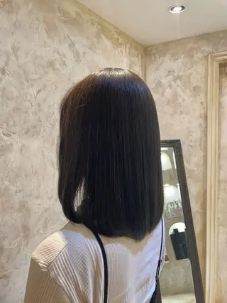 ミディアム カラー 【ショート・ボブ】 *小泉 千晶*のヘアスタイル