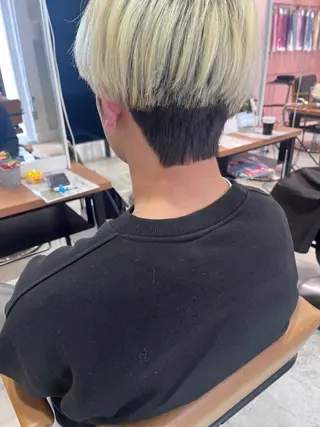 メンズ 大阪韓国メンズ特化 LUNAのヘアスタイル