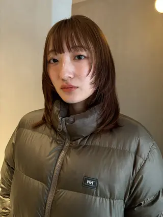 カラー hishida akiho  🩰のヘアスタイル