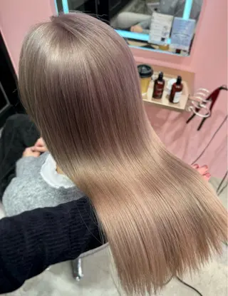 ロング カラー ボブ/透明感カラー 🌿栄🌿kouneのヘアスタイル