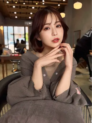 ショート 廣瀬双葉 トップスタイリストのヘアスタイル