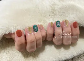ネイル フルリール 【プライベートサロンのネイルデザイン