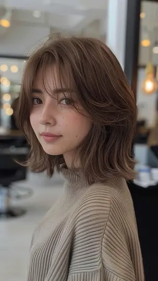 ミディアム 似合わせのプロ🌿 ショート/銀座/れんのヘアスタイル