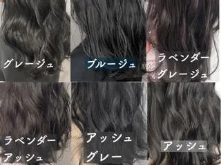 カラー & kuのヘアスタイル