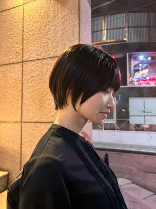 ショート じゅわっと暖色カラー 🍊Moemiのヘアスタイル