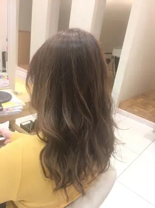 ミディアム カラー 小田原NO1 美容師 飯田飛翔のヘアスタイル