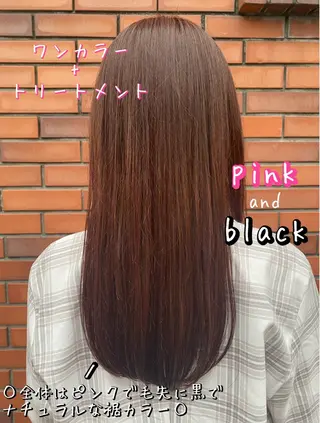 ロング カラー 五十嵐 未悠のヘアスタイル