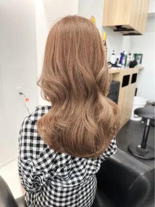 ミディアム カラー 韓国ヘア 店長NEGIのヘアスタイル