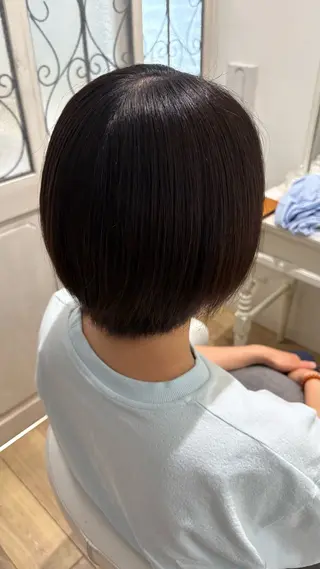 ロング カラー 似合わせ 顔周りYUUGAのヘアスタイル