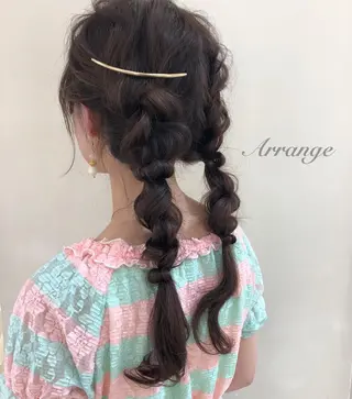 ヘアアレンジ 柳澤 興輝のヘアスタイル