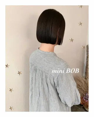 ショート カラー 市川 千夏のヘアスタイル