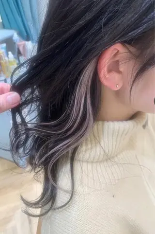 セミロング Yurina 💖透明感カラー💖のヘアスタイル