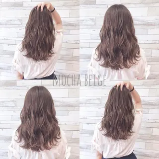 セミロング カラー 小森 拓哉のヘアスタイル