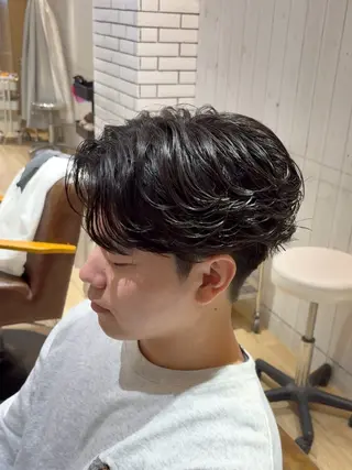 パーマ メンズ メンズ/パーマ/ 目黒/オノザトのヘアスタイル