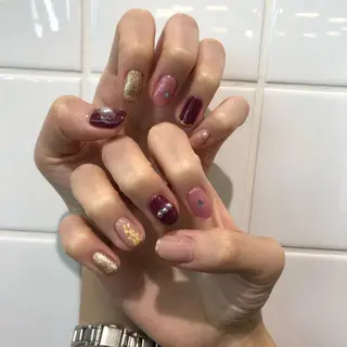 ネイル 【淡色color/ nail】maikoのネイルデザイン
