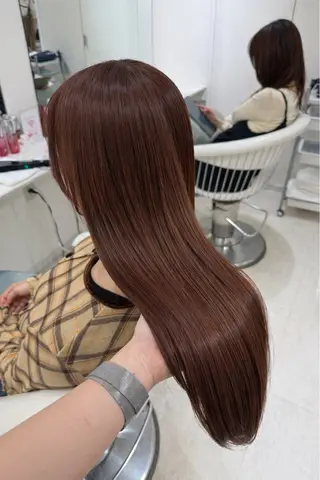 ロング パーマ ParveMix 🩶🫧入江 香名のヘアスタイル