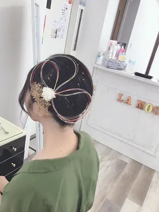 ヘアアレンジ ラムーン アイラッシュ&ヘアメのマツエク・マツパデザイン
