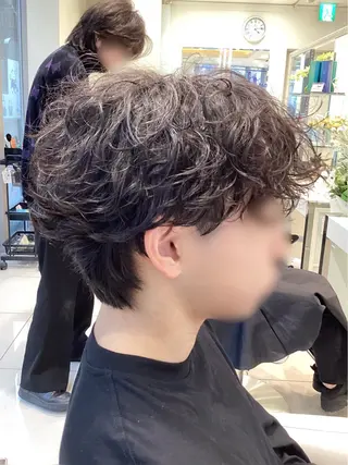 パーマ メンズ 【𝐀𝐬𝐡-池袋 】ひな💭🎀のヘアスタイル
