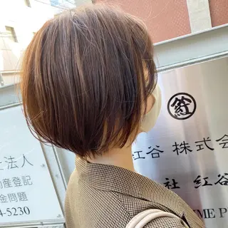 ショート 藤田 遼のヘアスタイル