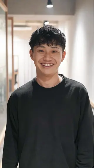 ショート 東 峻平のヘアスタイル