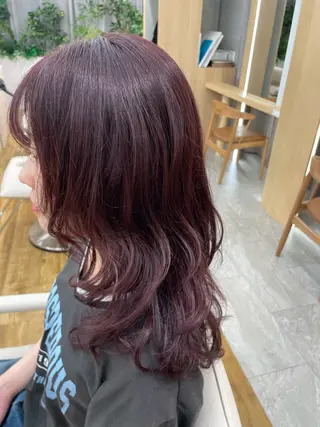 ロング カラー 🎀レイヤー/パーマ カラー/ai🎀のヘアスタイル
