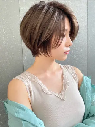 ショート 平川 一真のヘアスタイル