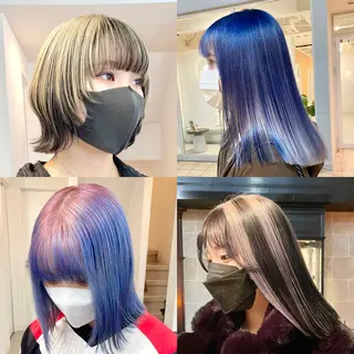 ショート カラー ハイトーン×レイヤー ／遠藤将太のヘアスタイル