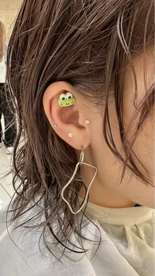 💎耳ツボジュエリー ×銀座美容室💎のヘアスタイル