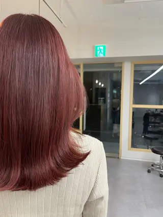 カラー ひな‪‪︎/暖色 柔color🫧のヘアスタイル