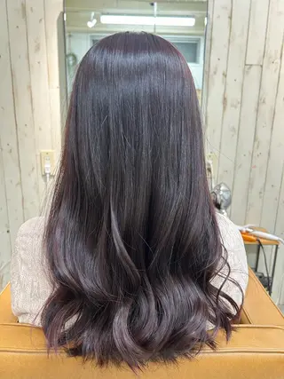カラー レイヤーカットモデル 募集中🫧中山理央のヘアスタイル