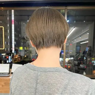 ショート カラー 初めてのショート お任せください✂️のヘアスタイル