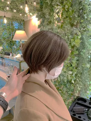 ショート 林 飛夕也のヘアスタイル