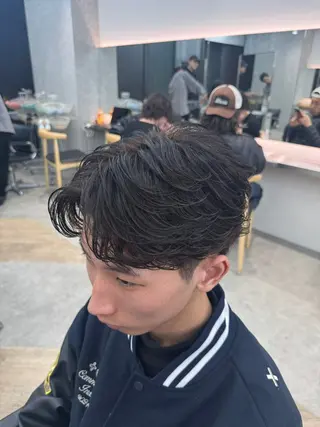 パーマ メンズ 名古屋シャドウパーマ /伊藤恵悟のヘアスタイル