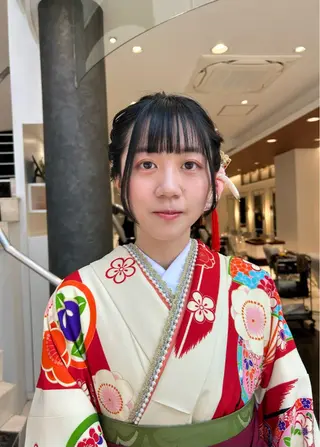 ミディアム オオタ ユイナ🌈のヘアスタイル