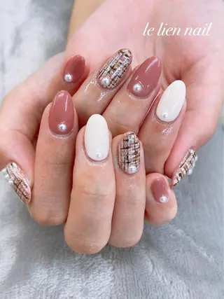 ミディアム le lien nailのネイルデザイン