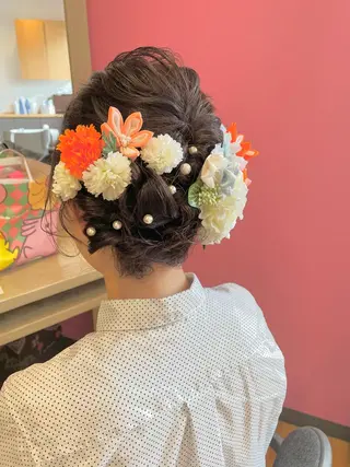 ヘアアレンジ 北九州美容室 🕊️わかな✂︎のヘアスタイル