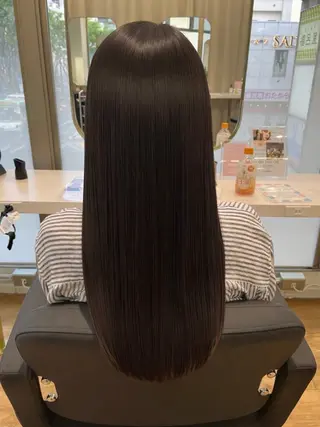 ロング ✨シルク縮毛矯正✨ RYUICHIのヘアスタイル