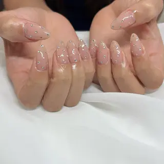 ネイル パラジェルネイル 大人可愛/シンプルのネイルデザイン