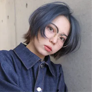 ショート カラー FIG HairDesignのヘアスタイル
