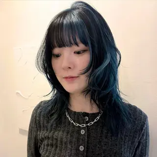 カラー mellow NANAのヘアスタイル