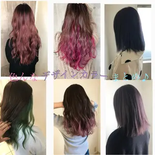 ミディアム カラー ヘアアレンジ 美髪矯正・レイヤー 倉友哉のヘアスタイル