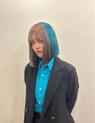 セミロング hair&eye🎀 /momoKaのヘアスタイル