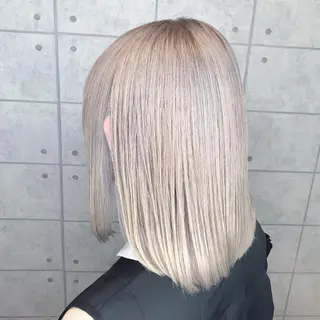 ミディアム カラー 烏丸韓国ヘア🇰🇷 ayaka🎀のヘアスタイル