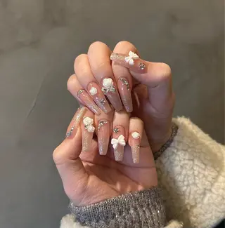 ネイル 🧸原宿の美フォルム ネイリスト🧸いいだのネイルデザイン